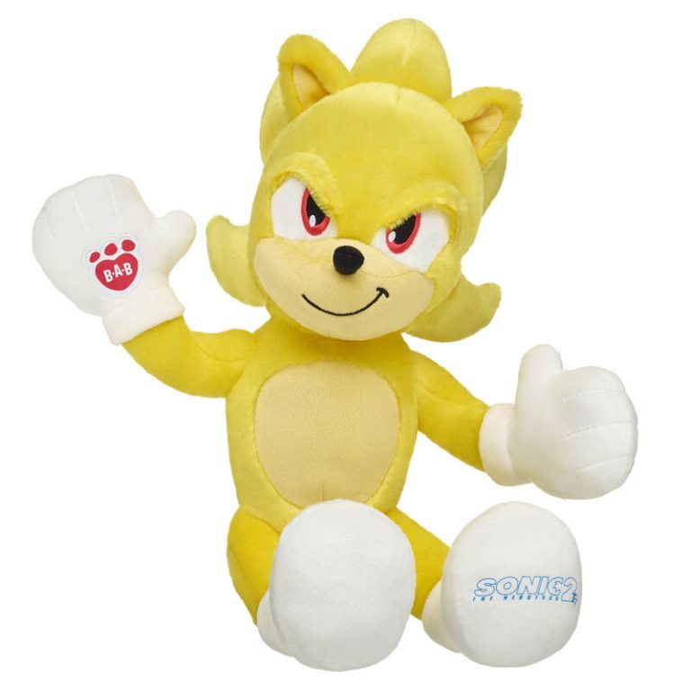 Super Sonic Plush – Build A Bear